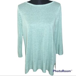 J. Jill Lightweight Mint Sweater